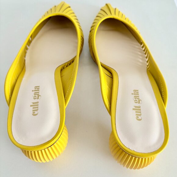 Cult Gaia Alia Orb Mule in Yellow – Size 39.5 🌞💛 - Picture 6 of 7